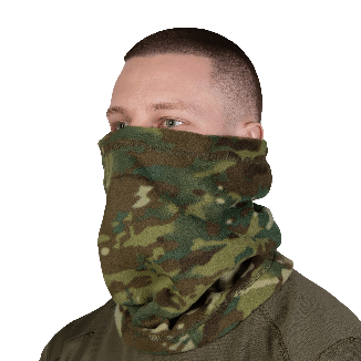 Баф флісовий зимовий — 260 г/м², тактичний, Multicam, фото 1