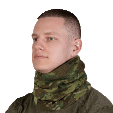 Баф флісовий зимовий — 260 г/м², тактичний, Multicam, фото 3