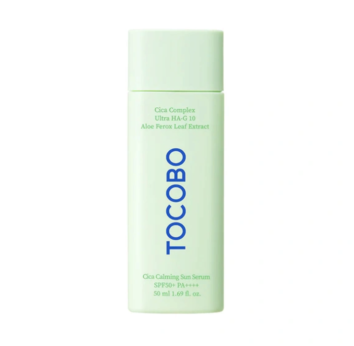 Сонцезахисна сироватка TOCOBO CICA CALMING SUN SERUM SPF50+ PA++++ 50 мл