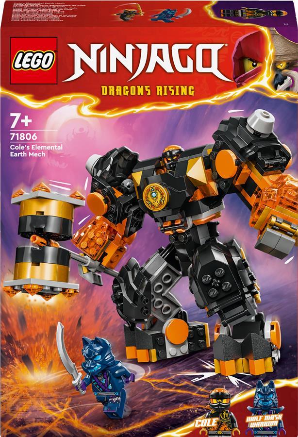 LEGO Конструктор LEGO NINJAGO Робот земної стихії Коула