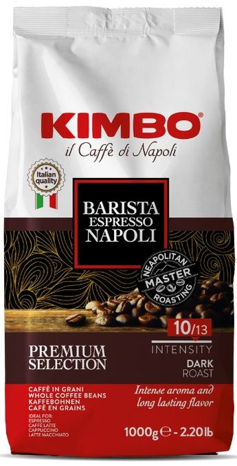 Оригінал! Кава в зернах Kimbo Espresso Napoli 1кг, Італія (Kimbo Barista Espresso Napoli)