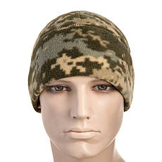 Шапка флісова зимова ЗСУ MM14 «піксель», — тактична, до −20 °C, фото 3