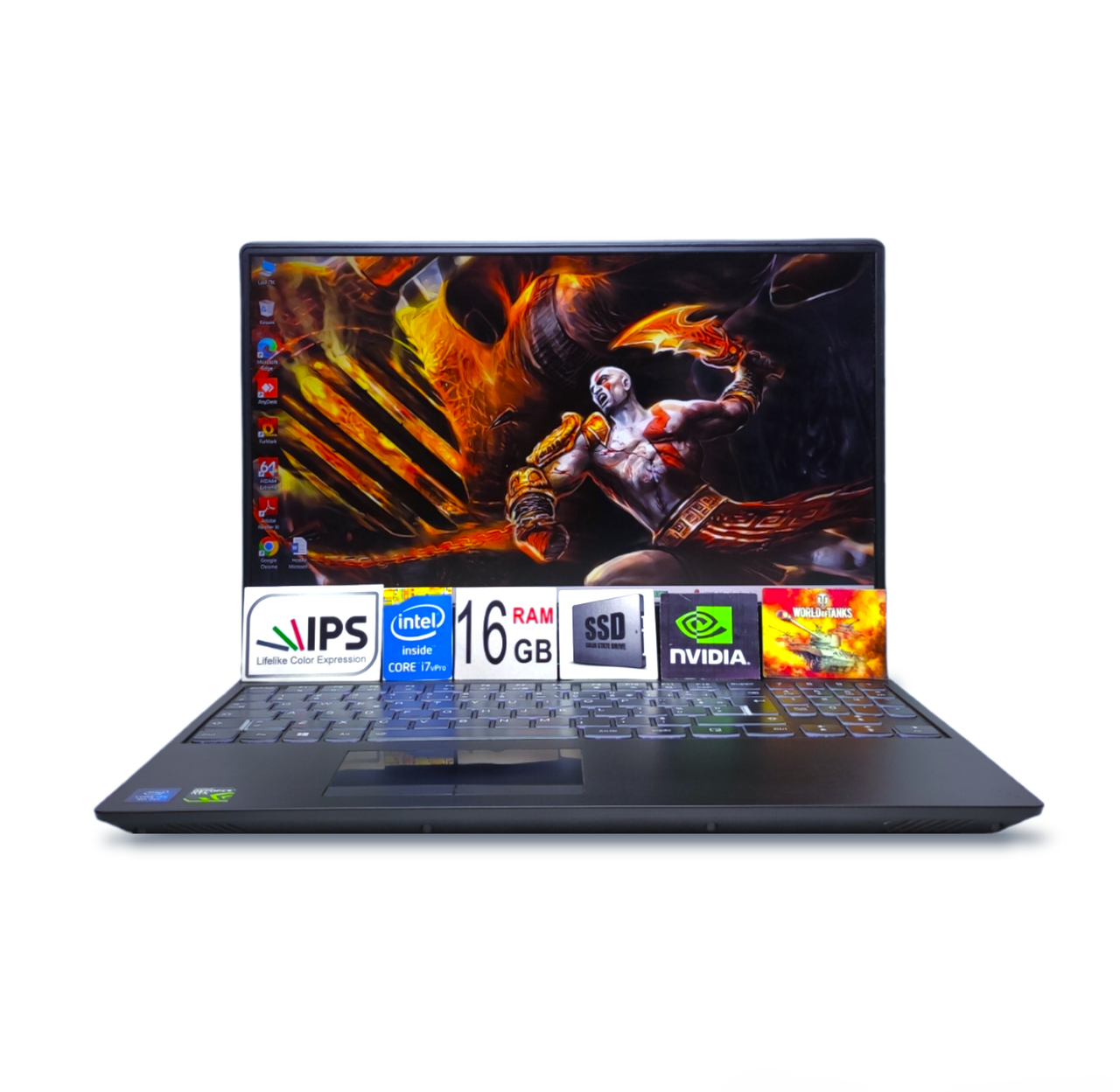 Ігровий ноутбук Lenovo Legion Y530 15.6" FHD IPS Core i7-8750H Ram 16Gb SSD256GB+2TB HDD Nvidia GTX1050 4GB