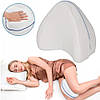 Ортопедична подушка для ніг та колін (23х25х15,5см) Contour Legacy Leg Pillow / Подушка для сну при варикозі