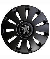 Ковпаки колес R16 Peugeot черный REX