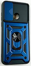 PC + TPU чохол Camshield Armor для ZTE Blade A53 / синій, фото 4