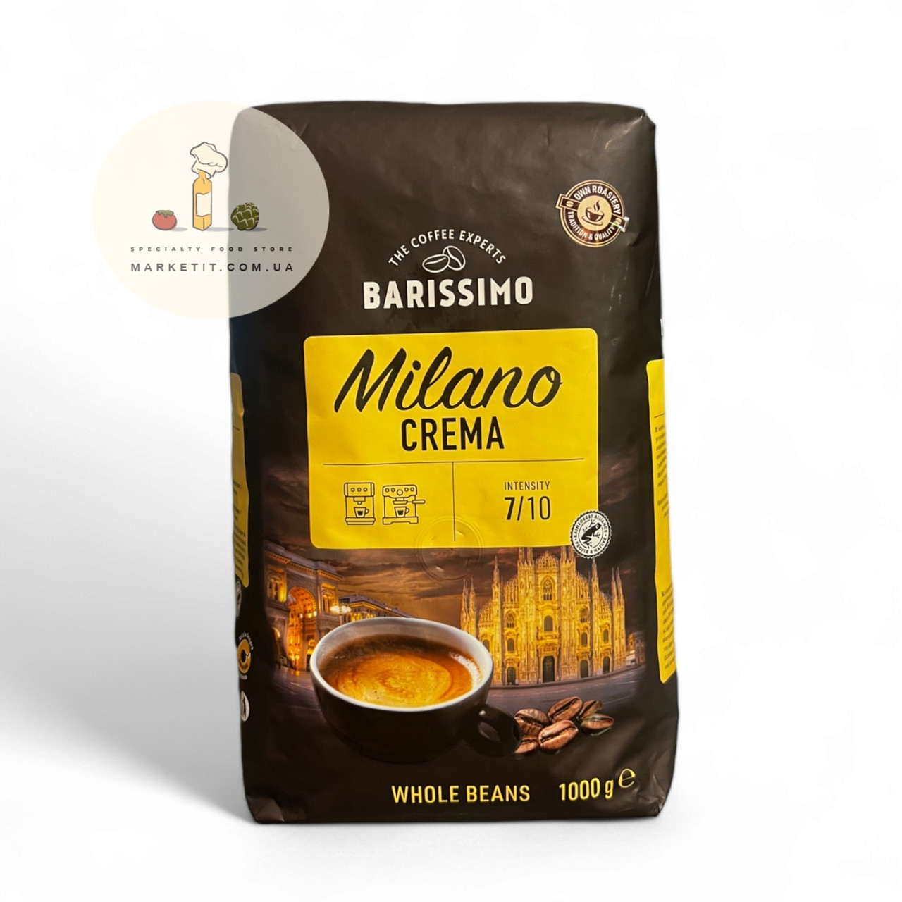 Кава в зернах Barissimo Milano Crema, Німеччина 1 кг.