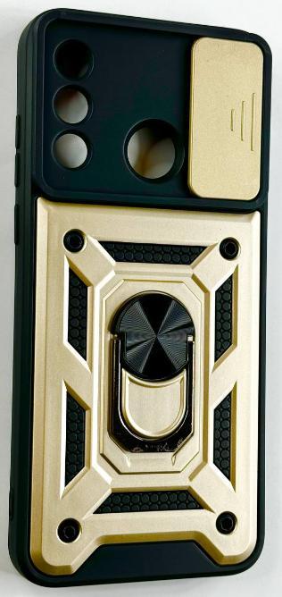 PC + TPU чохол Camshield Armor для ZTE Blade A53 / золотистий