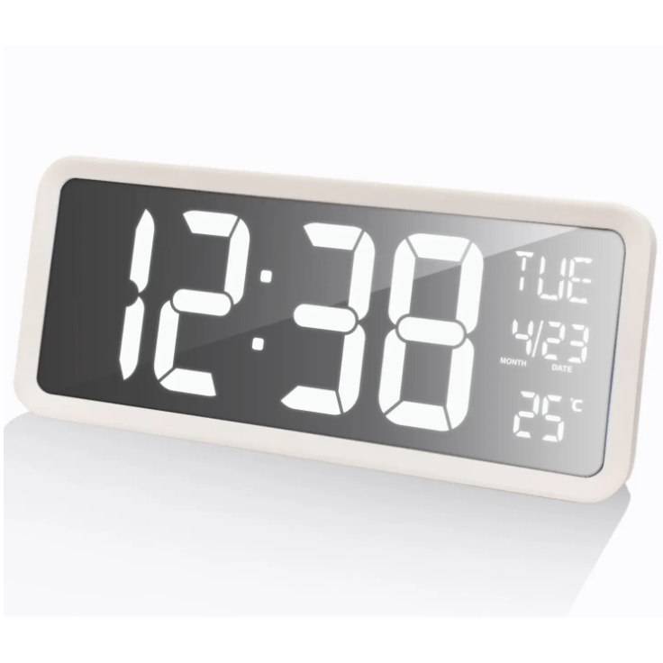 Настільний Годинник Електронний Настінний для дому Technoline WS8130 White (WS8130) Німеччина, фото 1