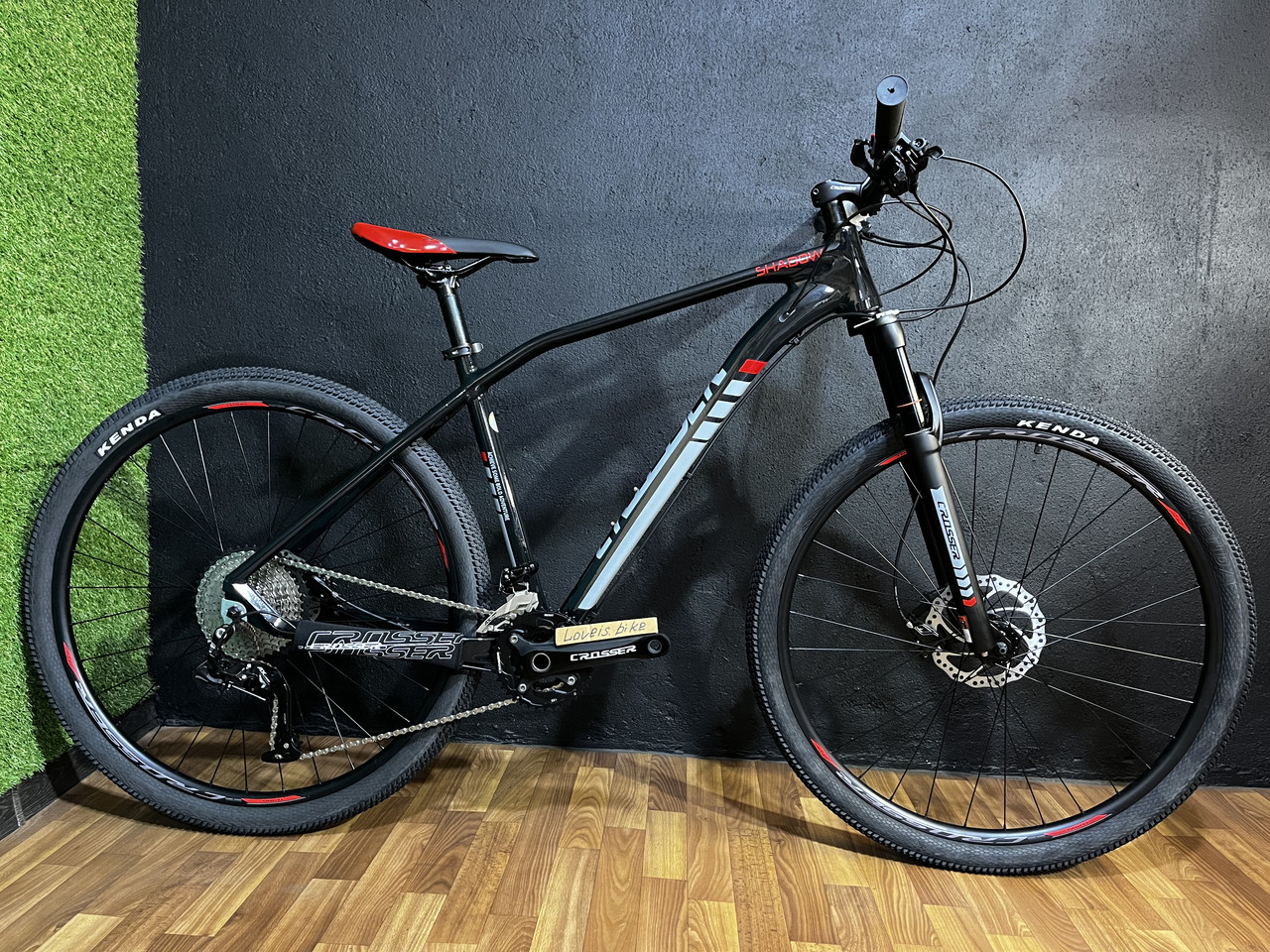 Велосипед найнер Crosser SHADOW 29" (рама 19, 2*12) Hidraulic L-TWOO+SHIMANO