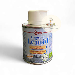 Лляна олива Leinol Linosan Neuco, холодний віджим Німеччина 100 мл.