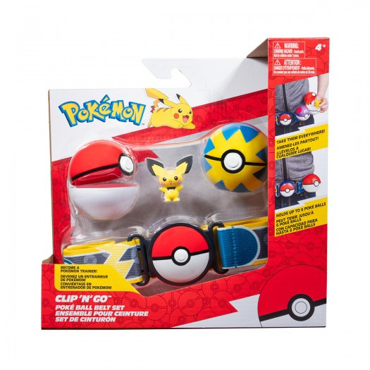 Ігровой набір Pokemon W15 - Пояс з покеболами Пічу, фото 1
