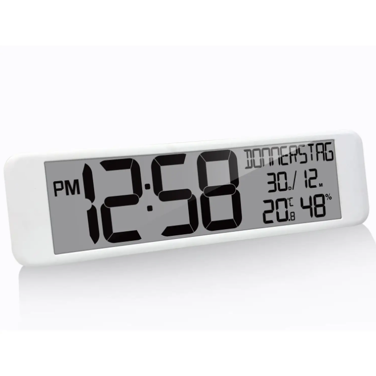 Настільний Годинник Електронний Настінний для дому Technoline WS8120 White (WS8120) Німеччина, фото 1