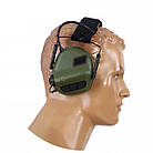 Навушники Активні Earmor M31 PLUS + кріплення на шолом Чебурашка Earmor M16, фото 3