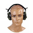 Навушники Активні Earmor M31 PLUS + кріплення на шолом Чебурашка Earmor M16, фото 5