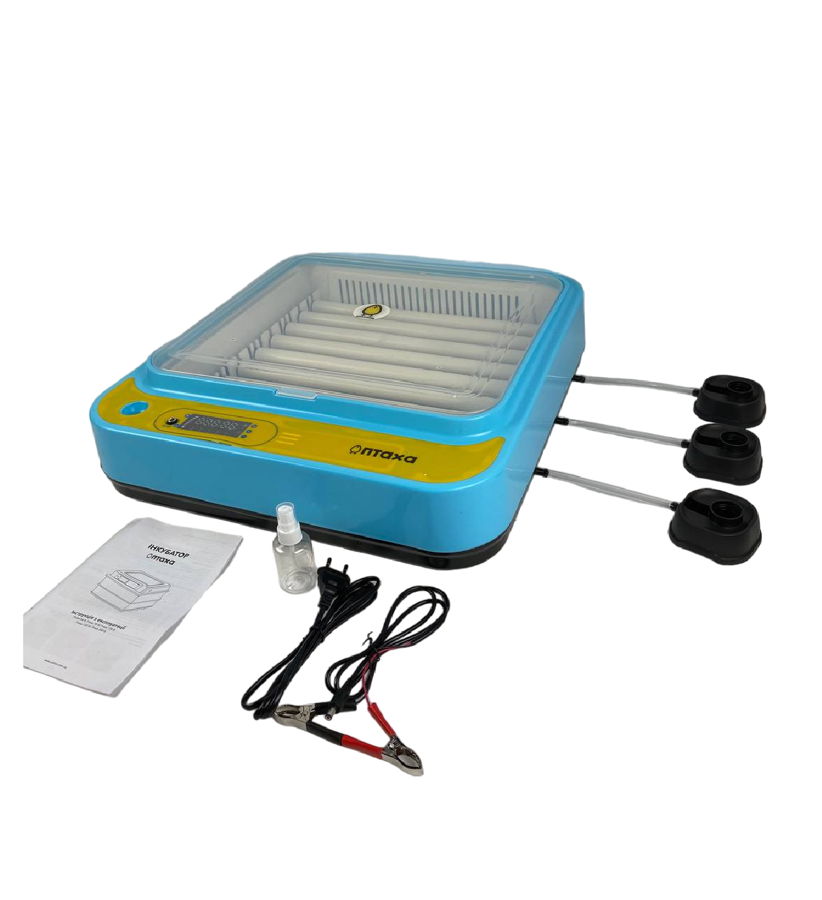 Інкубатор автоматичний Птаха 64-N (220/12в), фото 1