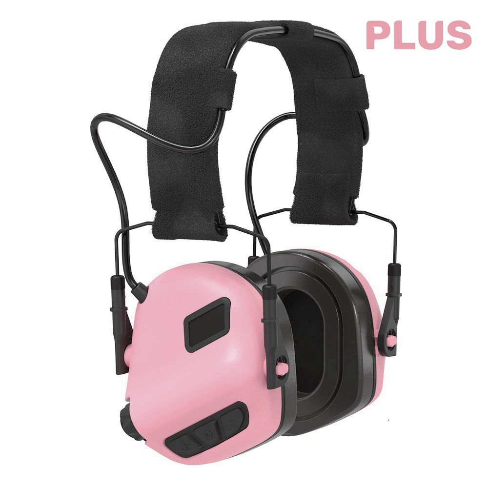 Навушники активні для стрільби Earmor M31 PLUS Pink