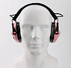Навушники активні для стрільби Earmor M31 PLUS Pink, фото 3