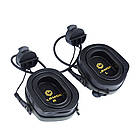 Навушники для стрільби Активні на шолом Opsmen Earmor M31H PLUS Olive, фото 2