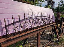 Кований паркан - верхівка для паркану 1