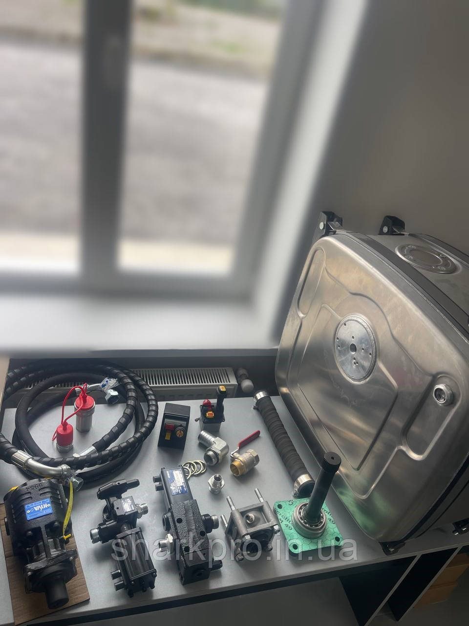 КОМПЛЕКТ ГІДРАВЛІКИ HYVA MIX НА VOLVO МЕХАНІКА, фото 1