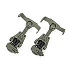 Кріплення на каску для Howard Impact Sport/Bolt/Pro + запасні скоби, Green, фото 3