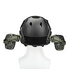 Кріплення на каску для Howard Impact Sport/Bolt/Pro + запасні скоби, Green, фото 5