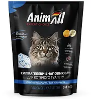 AnimAll Енімал Блакитний аквамарин силикагелевий наповнювач, 3,8 л.