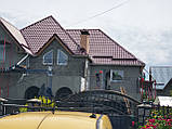 Ковані перила огорожі для балкона та тераси АРТ КП No 52., фото 9