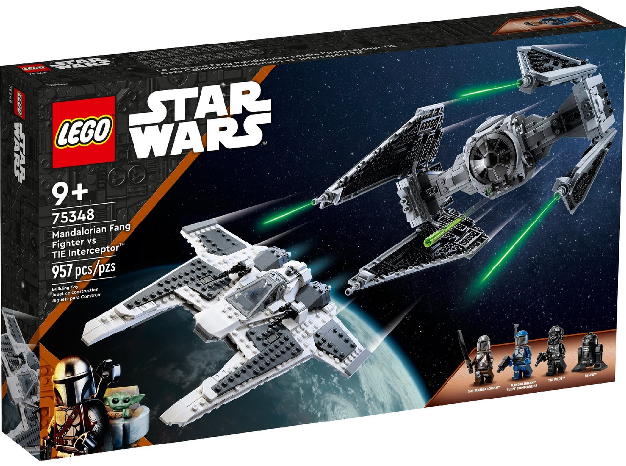 LEGO Конструктор Star Wars Мандалорський винищувач проти Перехоплювача TIE