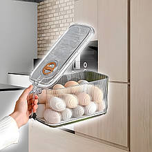 Ємність Для Зберігання З Кришкою Та Датою (Дренаж) 50208-0037 Прозорий