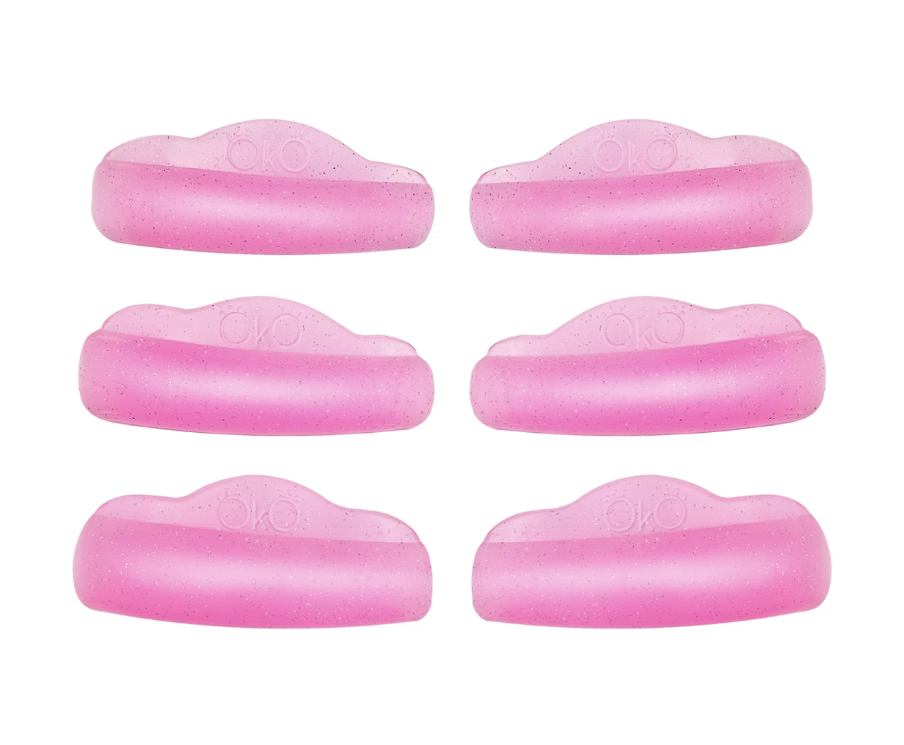 Валики для ламінування вій OKO Hollywood Pink, 3 пари
