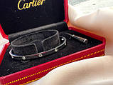 Браслет Лав LOVE / Браслет Cartier з викруткою / Красива подарункова упаковка - коробочка з оксамитом та пакет, фото 5
