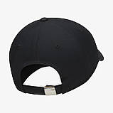 Кепка чорна Nike U NK CLUB CAP U CB SWSH L (FB5372-010), фото 3