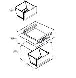 Полиця холодильника LG Side-by-side GC-B247 GC-L247 GC-M247J GC-Q247 холодильна камера, фото 2