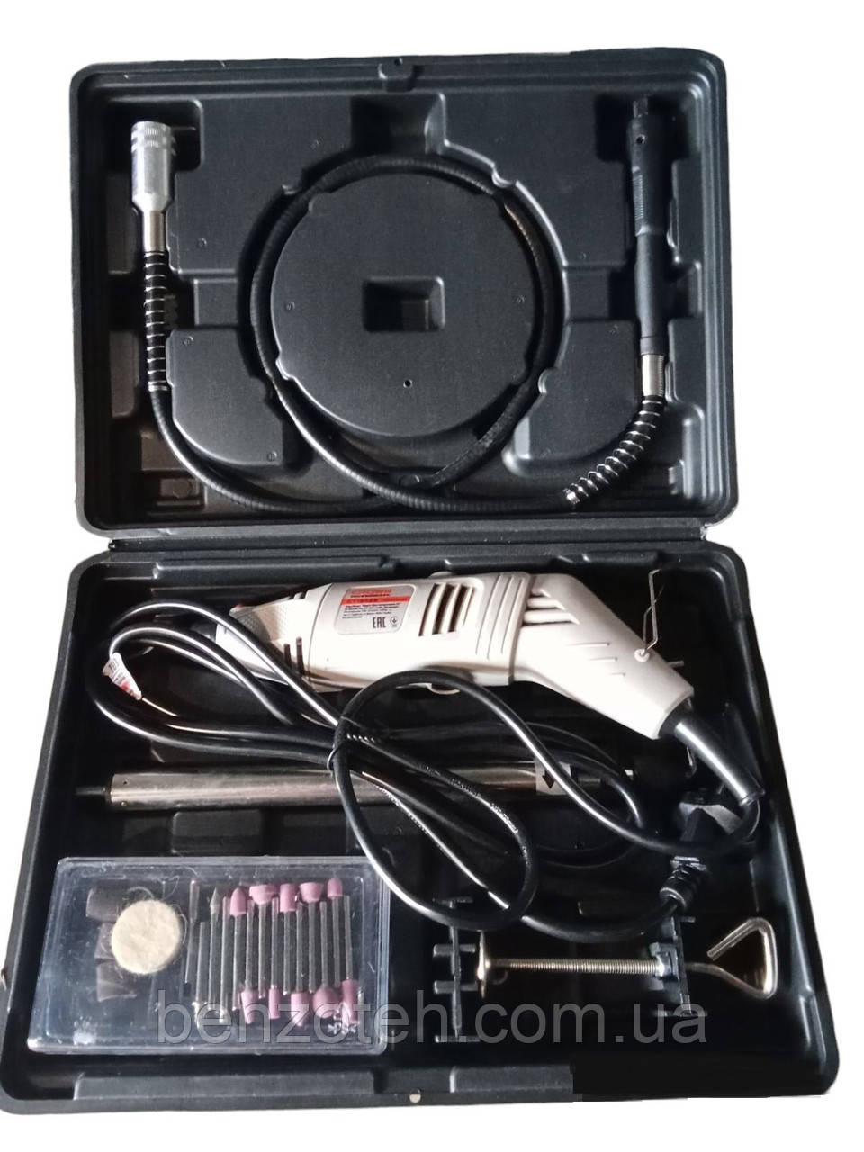 Гравер CROWN CT13428 BMC (набір аксесуарів, кейс), фото 1