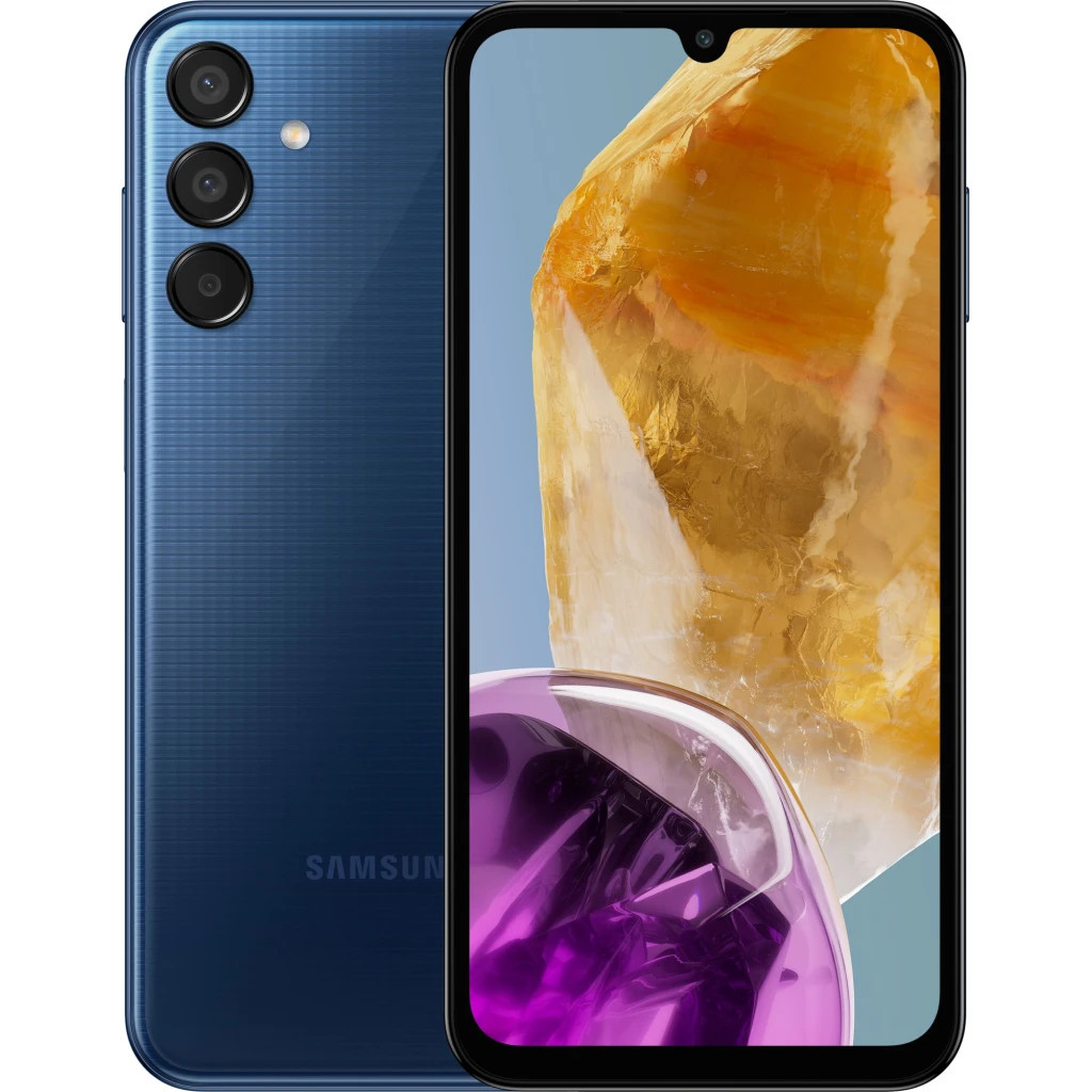 Смартфон Samsung Galaxy M15 5G 4/128GB Dark Blue (SM-M156BDBUEUC)