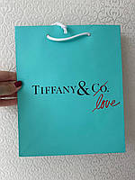 Tiffany Тіффані пакет романтичний / Пареровий пакет для подарунка