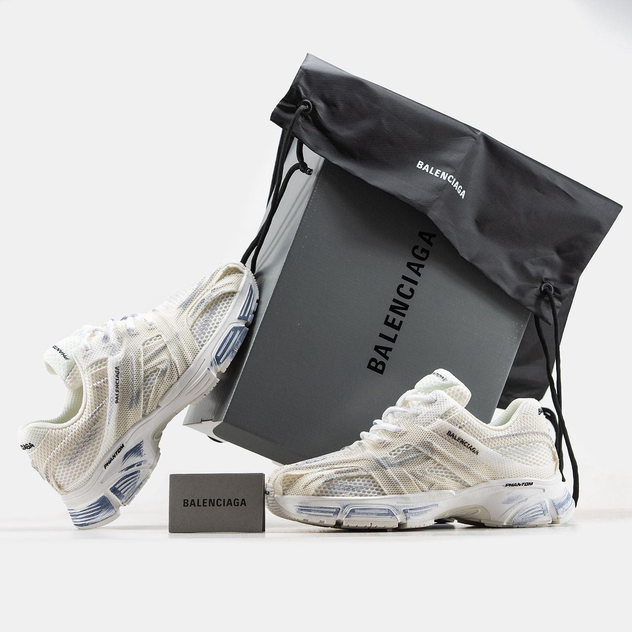 Кросівки жіночі бежеві Balenciaga Phantom Biege (10505)