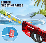 Водяний автомат на акумуляторі Електричний Weal maker велика ємність Поглинає воду Червоний, фото 3