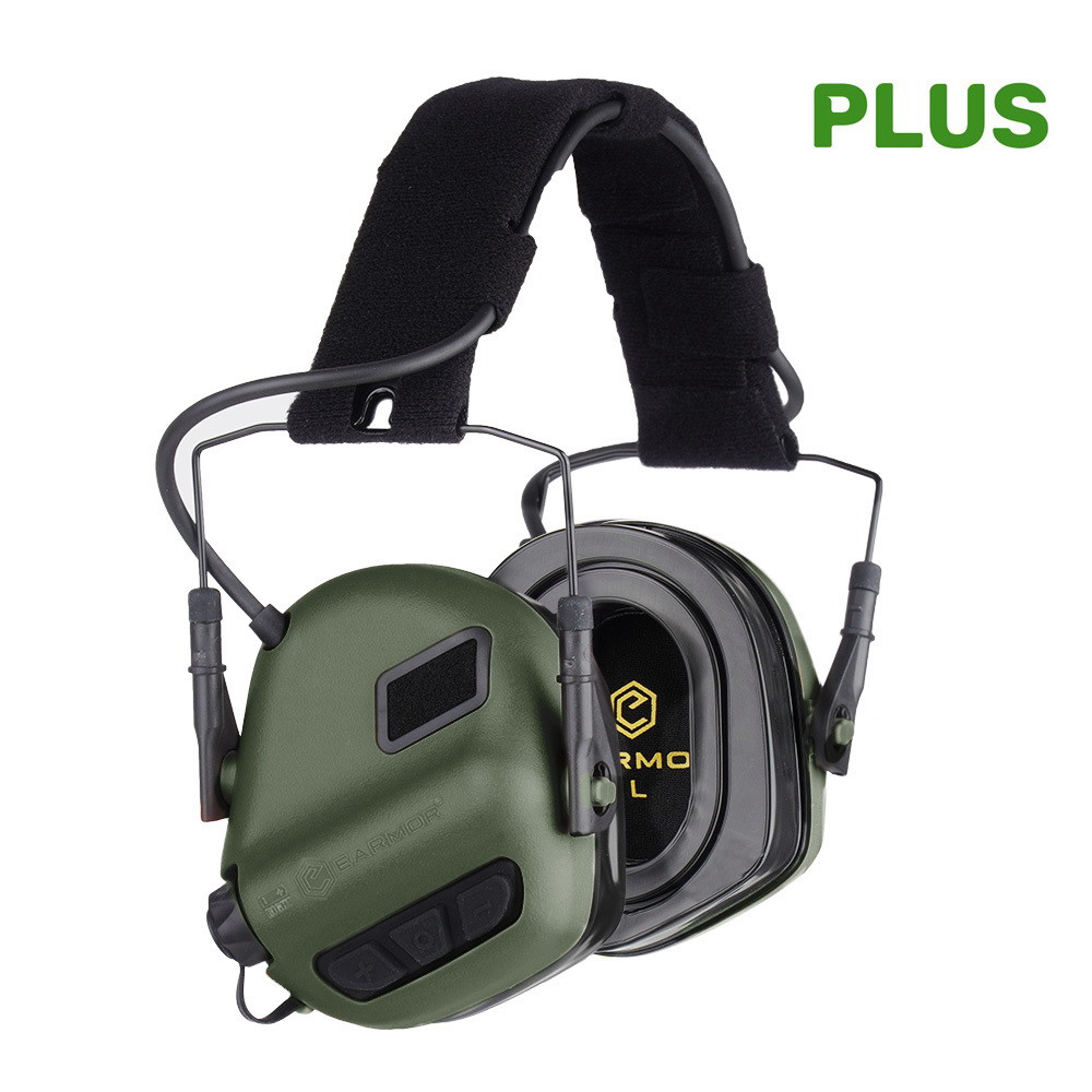 Активні навушники стрілецькі Opsmen Earmor M31 PLUS Олива, фото 1