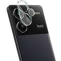 Захисне скло на камеру для Xiaomi Redmi Note 13 Pro+ 5G прозоре 9H протиударне для камери