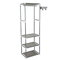 Підлогова вішалка для зберігання одягу, відкритий шафа органайзер для одягу 3960018