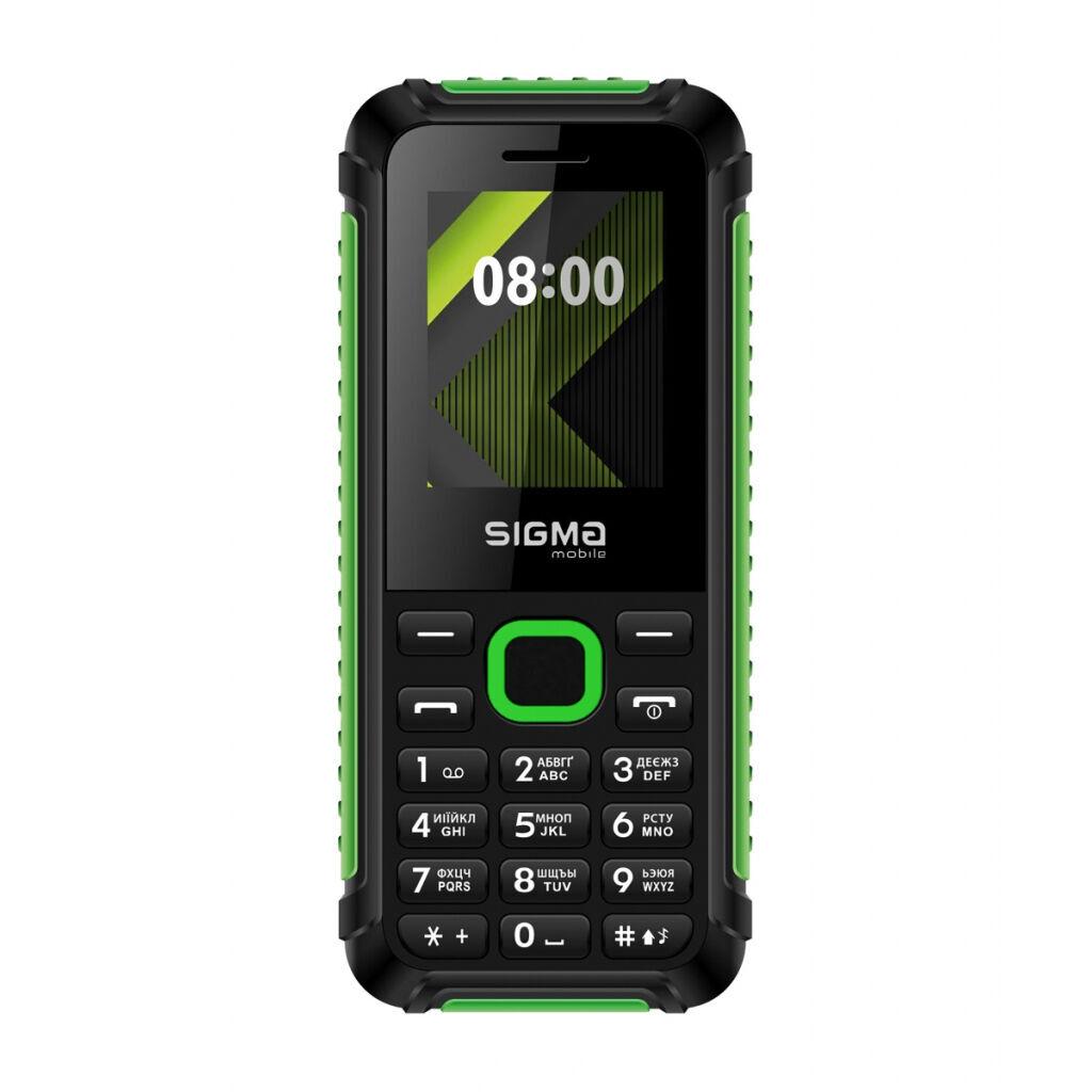 Мобільний телефон Sigma mobile X-style 18 Track Black-Green