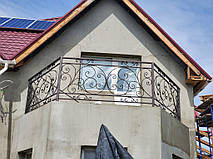 Ковані перила на балкон  1