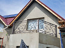 Ковані перила на балкон  2