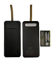 Павер Банк Power Bank iBattery із ліхтариком на20000 mAh black