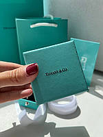 Tiffany / Тіффані подарункове паковання під кільце — коробочка, зовнішня коробочка, пакет, мішечок, протирка для срібла