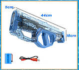 Водяний автомат на акумуляторі Електричний Weal maker велика ємність Поглинає воду Синій, фото 5