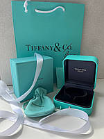 Tiffany / Тіффані подарункове паковання під браслет — коробочка, зовнішня коробочка, пакет, мішечок, картка